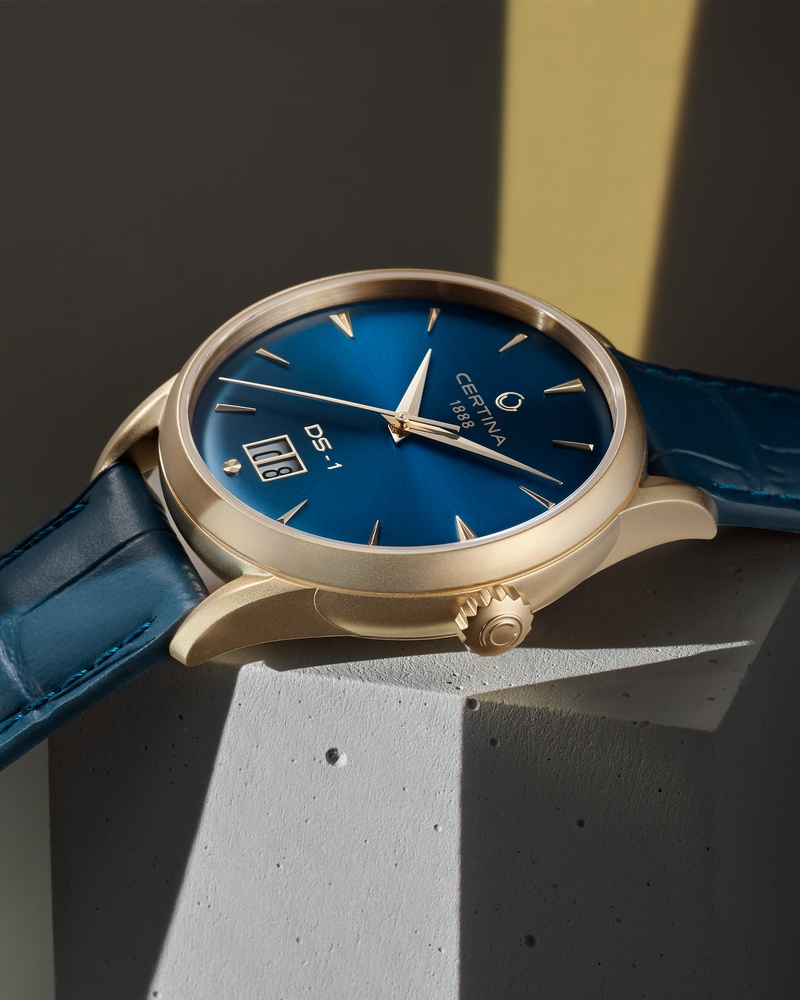 Men Automatic DS-1 Big Date Powermatic 80 watch by Certina